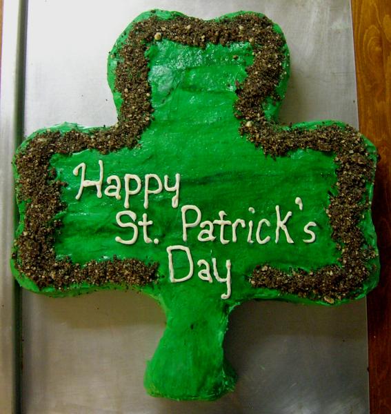 Shamrock Cake